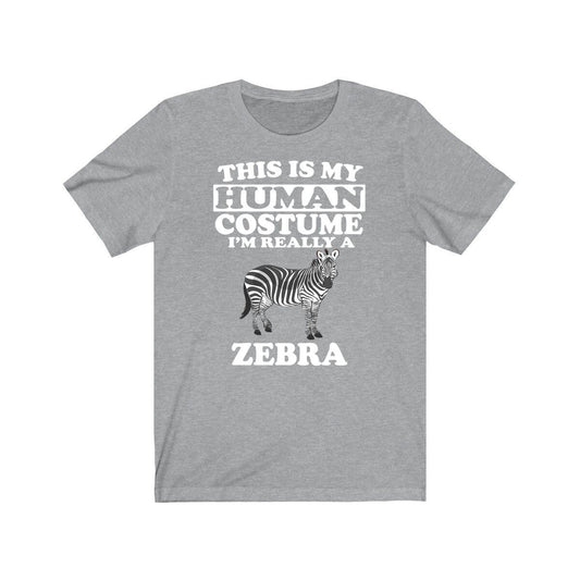 Zebra Human Costume Shirt - zebra stripe print design