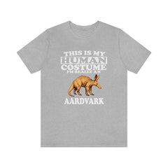 This Is My Human Costume I'm Really An Aardvark Shirt - aardvark print design