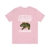 This Is My Human Costume I'm Really An Allosaurus Shirt, Allosaurus Lover Shirt, Dinosaur Shirt, Funny Dinosaur Gift, Animal Adult Kids Image 3