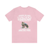 This Is My Human Costume I'm Really An Arctic Fox Shirt, Arctic Fox Lover Shirt, Arctic Fox  Shirt, Funny Fox Gift, Animal Adult Kids Image 3