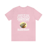 This Is My Human Costume I'm Really A Bearded Dragon Shirt, Bearded Dragon Lover Shirt, Bearded Dragon Shirt, Animal Adult Kids Image 3