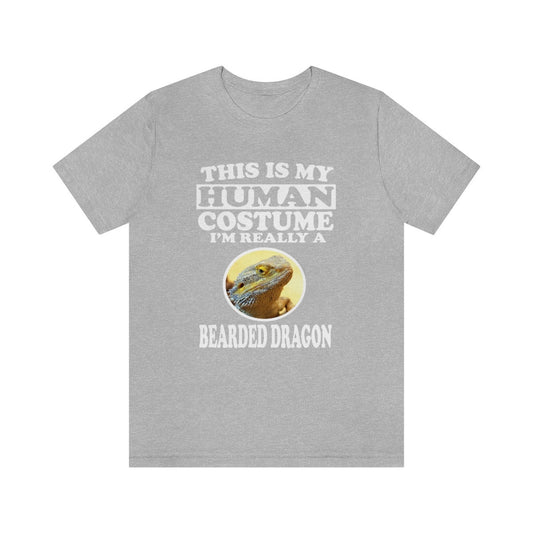 This Is My Human Costume I'm Really A Bearded Dragon Shirt - Bearded Dragon print