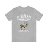 This Is My Human Costume I'm Really A Caribou Shirt, Caribou Lover Shirt, Caribou Shirt, Funny Caribou Gift, Animal Adult Kids Image 1