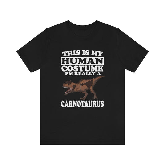 This Is My Human Costume I'm Really A Carnotaurus Shirt - Carnotaurus print design