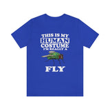 This Is My Human Costume I'm Really A Fly Shirt, Fly Lover Shirt, Fly Shirt, Funny Insect Gift, Animal Adult Kids Image 4
