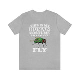 This Is My Human Costume I'm Really A Fly Shirt, Fly Lover Shirt, Fly Shirt, Funny Insect Gift, Animal Adult Kids Image 1