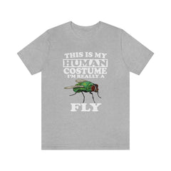 This Is My Human Costume I'm Really A Fly T-Shirt - fly print design