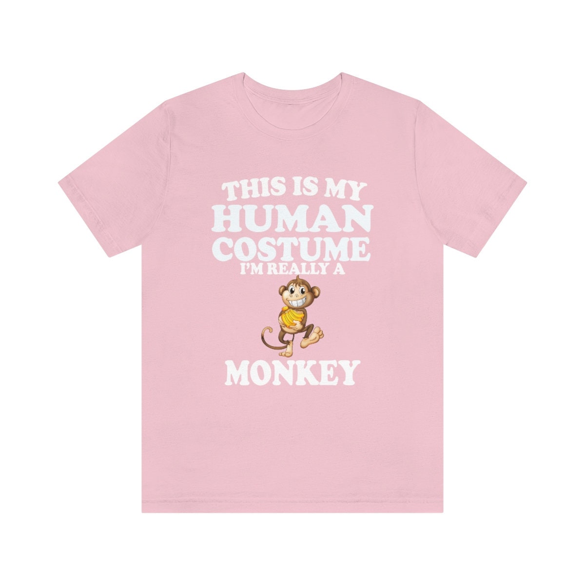 Monkey Human Costume Shirt - monkey print design