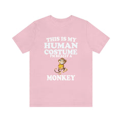 Monkey Human Costume Shirt - monkey print design