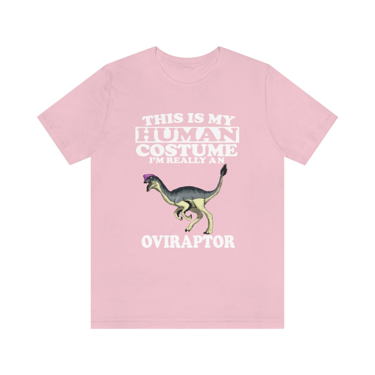 This Is My Human Costume I'm Really An Oviraptor Dinosaur Shirt, Oviraptor Lover Shirt, Dinosaur Shirt, Funny Dinosaur, Animal Adult Kids Image 2