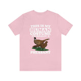 This Is My Human Costume I'm Really A Pheasant Bird Shirt, Pheasant Lover Shirt, Pheasant Shirt, Funny Pheasant Gift, Animal Adult Kids Image 3