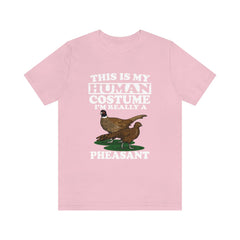 This Is My Human Costume I'm Really A Pheasant Bird Shirt - pheasant print design