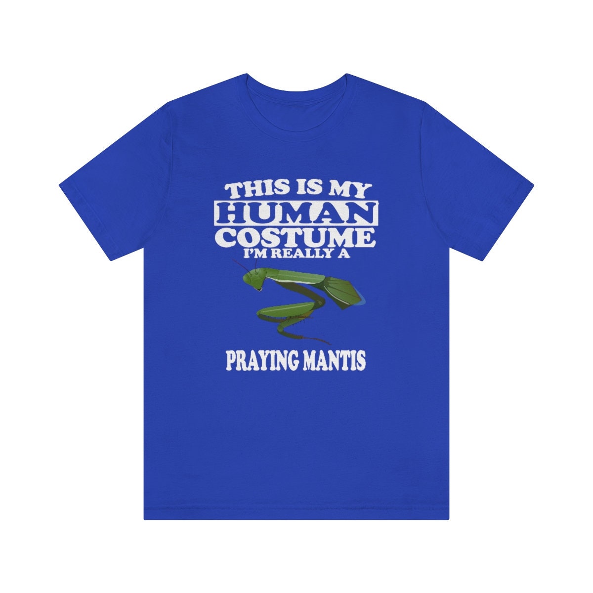 This Is My Human Costume I'm Really A Praying Mantis Shirt, Praying Mantis Lover Shirt, Praying Mantis Shirt, Funny Animal Adult Kids Image 3