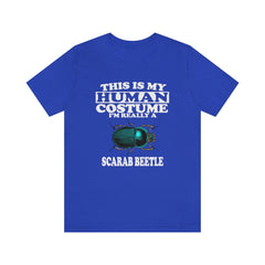 This Is My Human Costume I'm Really A Scarab Beetle Shirt - scarab beetle print design
