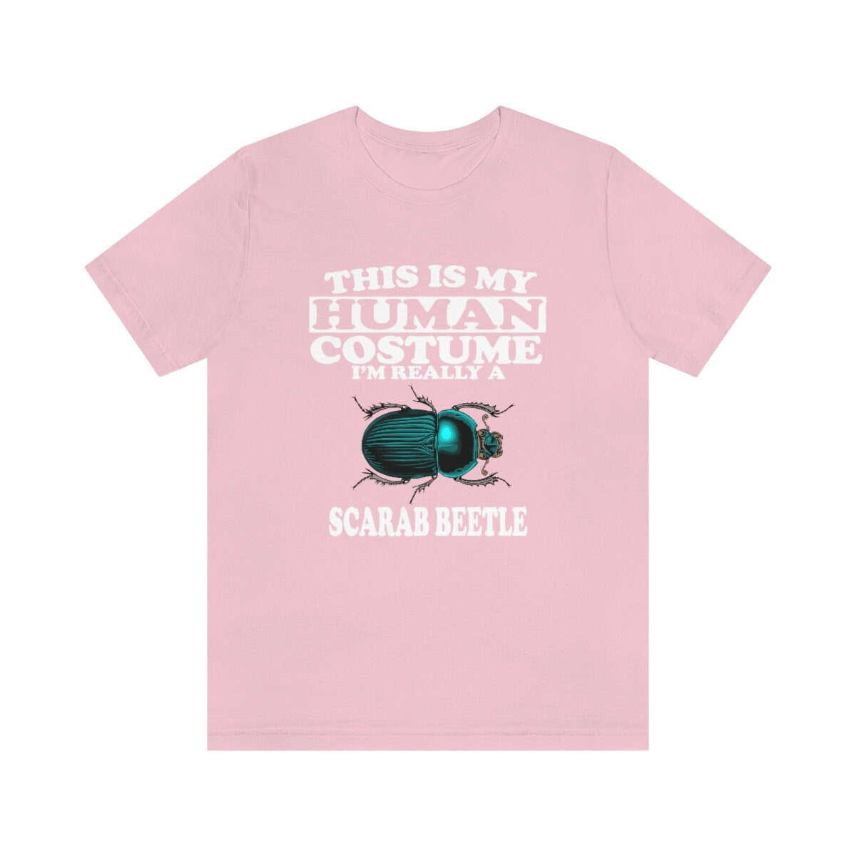 This Is My Human Costume I'm Really A Scarab Beetle Shirt, Scarab Beetle Lover Shirt, Scarab Beetle Shirt, Funny Beetle Gift Animal Shirt Image 3