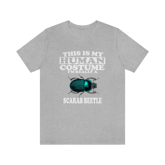 This Is My Human Costume I'm Really A Scarab Beetle Shirt - scarab beetle print design