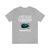 This Is My Human Costume I'm Really A Scarab Beetle Shirt, Scarab Beetle Lover Shirt, Scarab Beetle Shirt, Funny Beetle Gift Animal Shirt Image 1