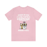 This Is My Human Costume I'm Really A Shi Tzu Dog Shirt, Shi Tzu Lover Shirt, Shi Tzu Shirt, Funny Shi Tzu Gift Animal Shirt Image 3