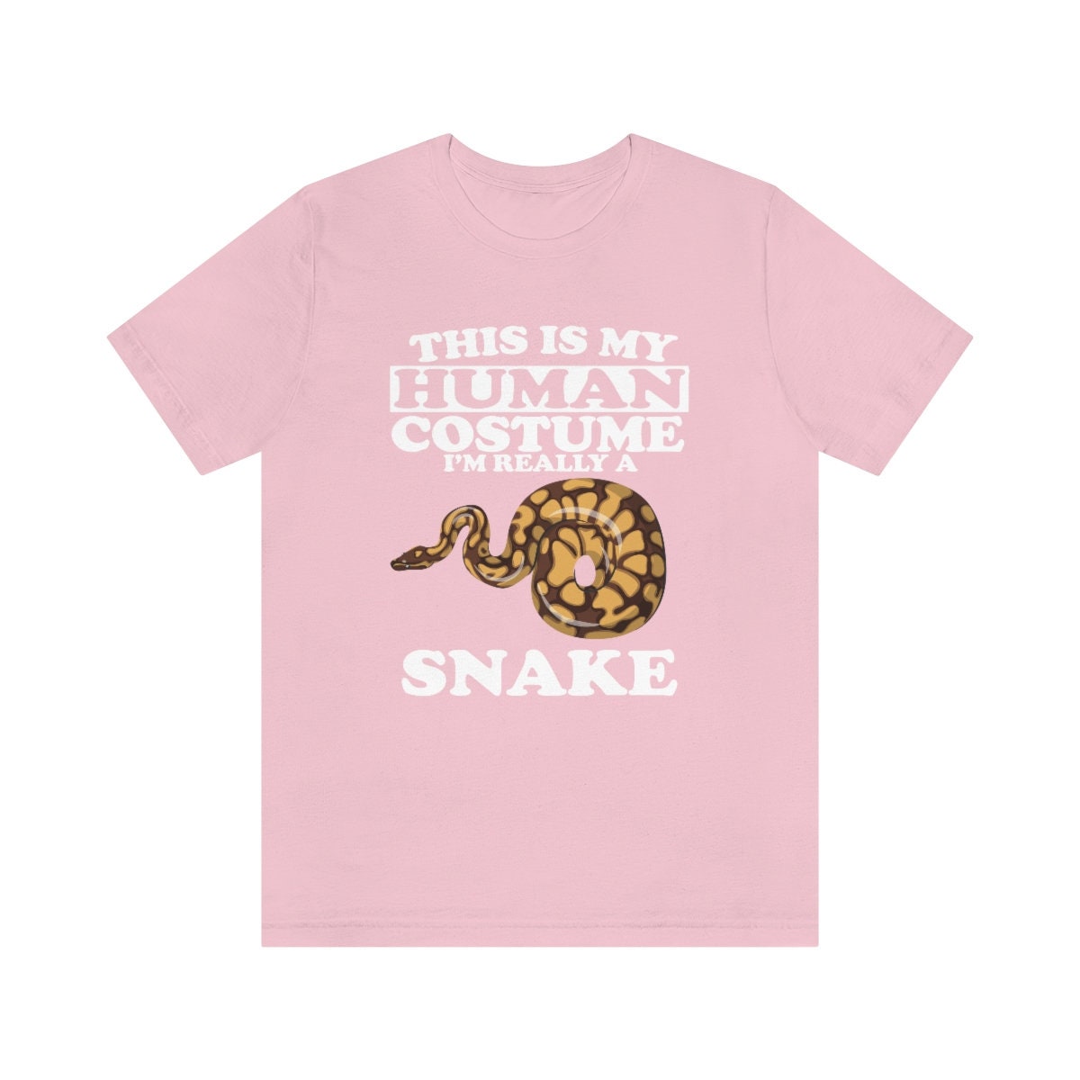This Is My Human Costume I'm Really A Snake Shirt, Python Lover Shirt, Snake Shirt, Funny Snake Gift Animal Shirt Image 3