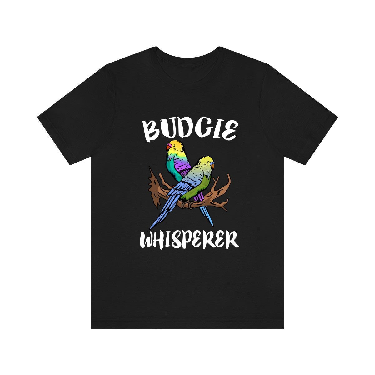 Budgie Whisperer Shirt, Budgie Lover Shirt, Budgie Shirt, Funny Budgie Gift, Boy Girl Shirt Image 1