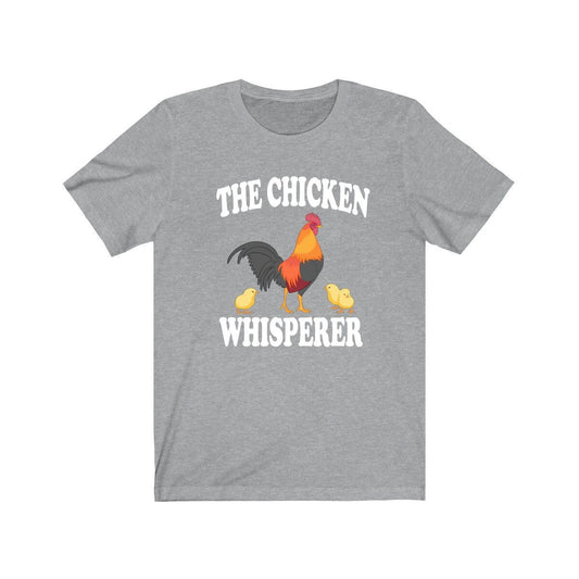 The Chicken Whisperer Funny Shirt - chicken print design