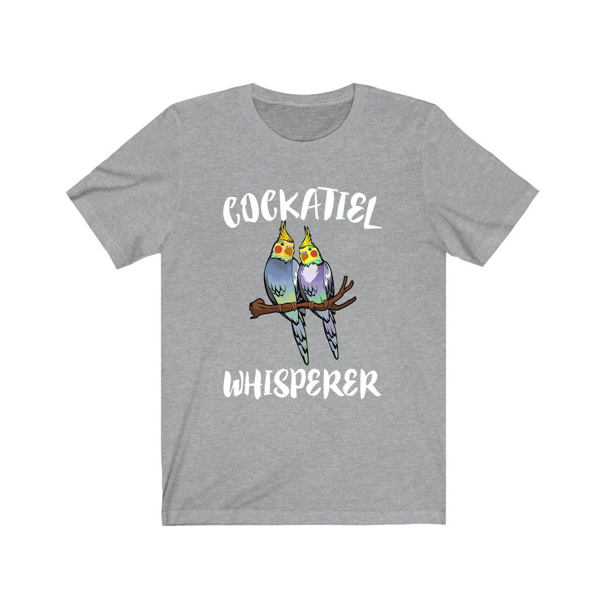 Cockatiel Whisperer Shirt, Cockatiel Lover Shirt, Cockatiel Shirt, Funny Cockatiel Gift, Boy Girl Shirt Image 3