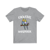 Cockatiel Whisperer Shirt, Cockatiel Lover Shirt, Cockatiel Shirt, Funny Cockatiel Gift, Boy Girl Shirt Image 3