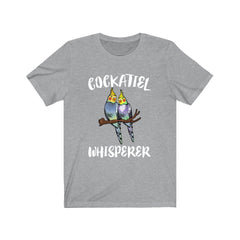 Cockatiel Whisperer Shirt - cockatiel print design