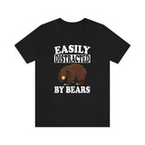 Easily Distracted By Bears Shirt, Bear Lover Shirt, Bear Shirt, Funny Bear Gift, Bear Design Boy Girl Shirt Image 2