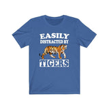 Easily Distracted By Tigers Shirt, Tiger Lover Shirt, Tiger Shirt, Tiger Lover Gift, Tiger Boy Girl Shirt Image 2