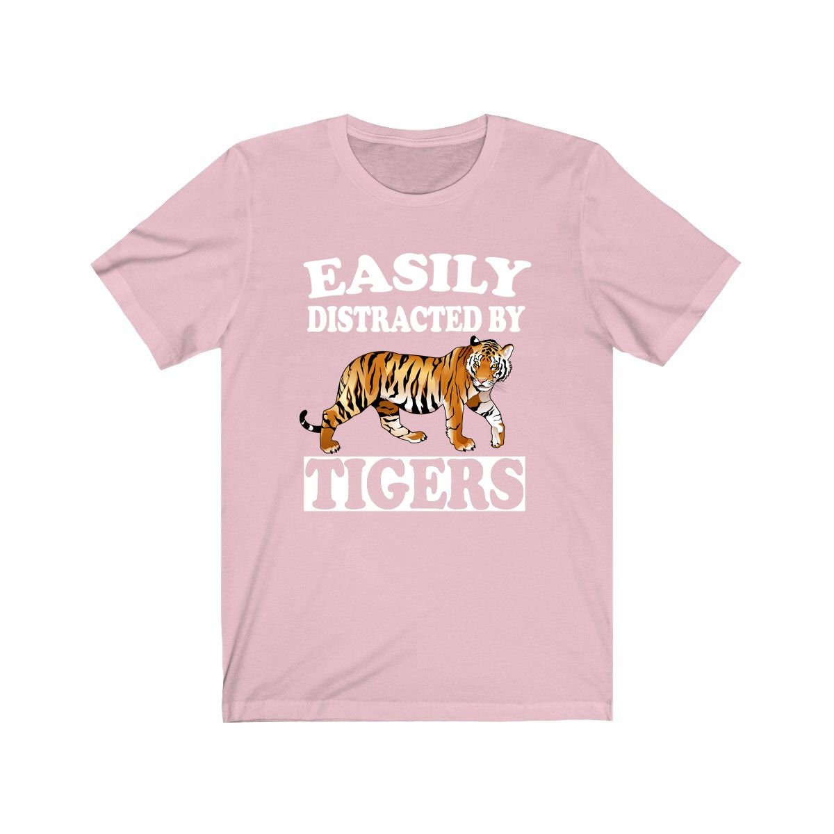 Easily Distracted By Tigers Shirt, Tiger Lover Shirt, Tiger Shirt, Tiger Lover Gift, Tiger Boy Girl Shirt Image 4