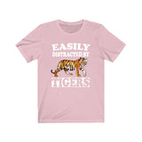 Easily Distracted By Tigers Shirt, Tiger Lover Shirt, Tiger Shirt, Tiger Lover Gift, Tiger Boy Girl Shirt Image 4