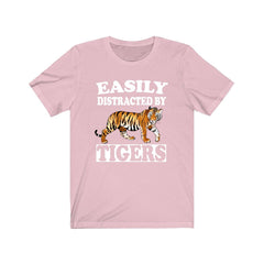 Easily Distracted By Tigers Shirt - tiger print design