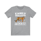 Easily Distracted By Tigers Shirt, Tiger Lover Shirt, Tiger Shirt, Tiger Lover Gift, Tiger Boy Girl Shirt Image 3