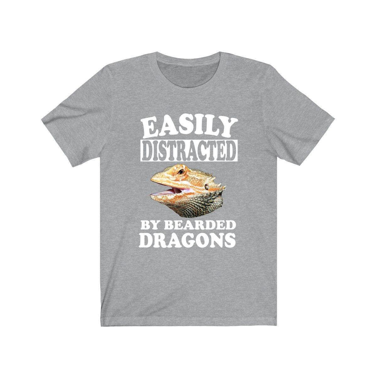 Easily Distracted By Bearded Dragons Shirt, Bearded Dragon Lover Shirt, Bearded Dragon Shirt, Bearded Dragon Lover Gift, Boy Girl Shirt Image 3