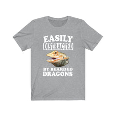 Easily Distracted By Bearded Dragons Shirt, Bearded Dragon Lover Shirt, Bearded Dragon Shirt, Bearded Dragon Lover Gift, Boy Girl Shirt Image 3