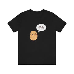 I'm A Potato Funny Shirt - potato print design