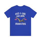 Just A Girl Who Loves Pterodactylus Dinosaur Shirt, Pterodactylus Lover Shirt, Pterodactylus Shirt, Dinosaur Lover Shirt, Adult Kids Image 3
