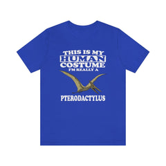 This is my human costume I am really a pterodactylus pterosaur tee