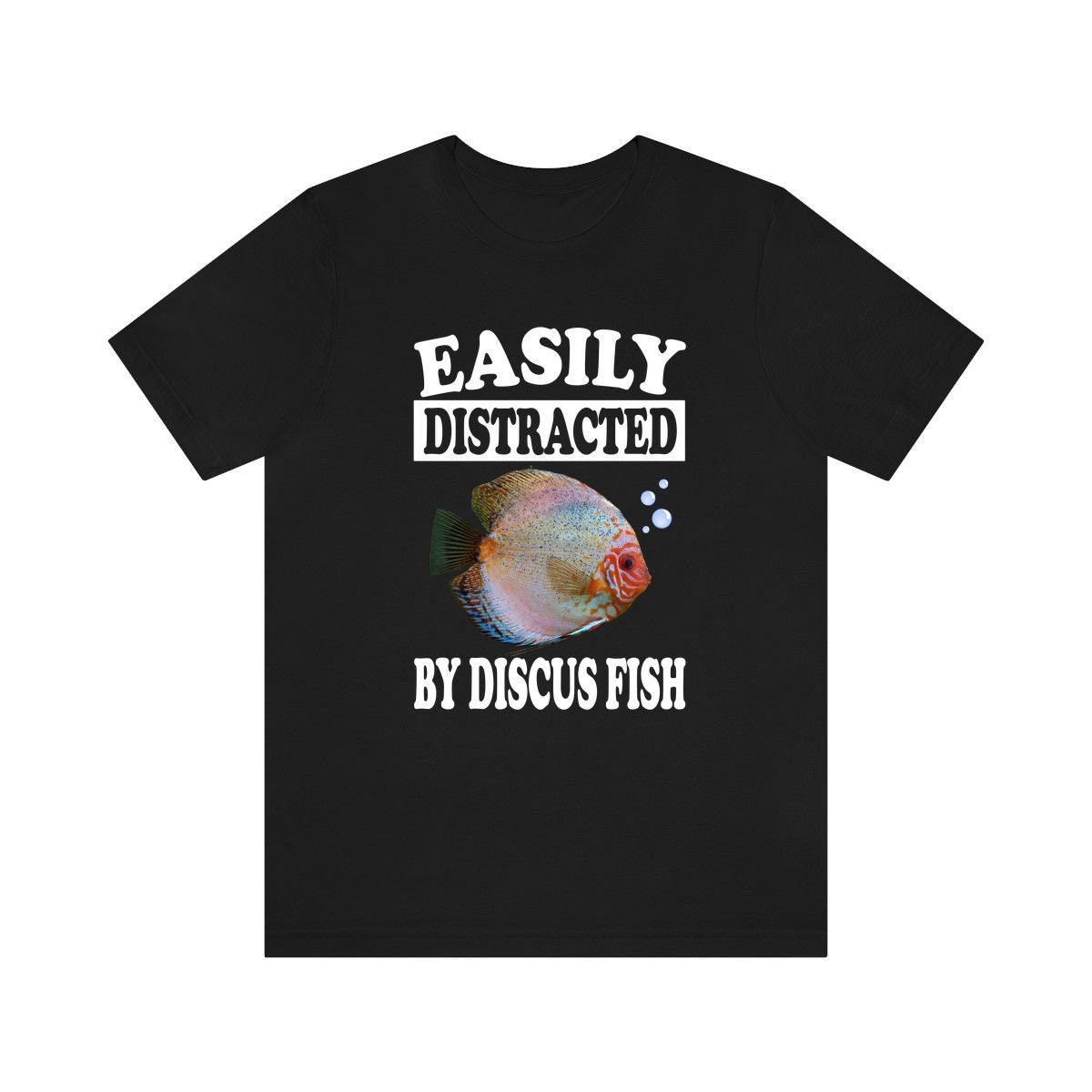Easily Distracted By Discus Fish Shirt - discus fish print design