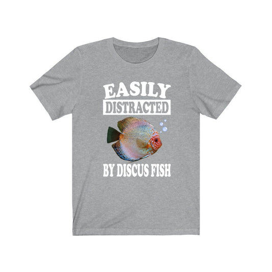 Easily Distracted By Discus Fish Shirt - discus fish print design