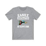 Easily Distracted By Guppy Fish Shirt, Guppy Lover Shirt, Guppy Shirt, Guppy Lover Gift, Boy Girl Shirt Image 1