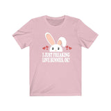 I Just Freaking Love Bunnies Shirt, Bunny Lover Shirt, Rabbit Shirt, Bunny Lover Gift, Bunny Boy Girl Shirt Image 4
