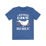 I Just Really Love Beluga Whales Ok Shirt, Beluga Whale Lover Shirt, Beluga Whale Shirt, Beluga Whale Lover Gift, Whale Boy Girl T-Shirt Image 2