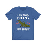 I Just Really Love Komodo Dragons Ok Shirt, Komodo Dragon Lover Shirt, Komodo Dragon Shirt, Komodo Dragon Lover Gift, Boy Girl T-Shirt Image 3