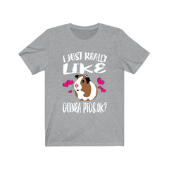 I Just Really Like Guinea Pigs Shirt - guinea pig print design