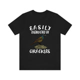 Easily Distracted By Grackles Bird Shirt, Grackle Lover Shirt, Birding Shirt, Bird Gift, Animal Adult Kids T-Shirt Image 3
