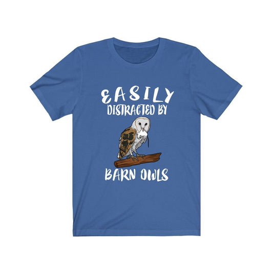 Easily Distracted By Barn Owls Shirt - barn owl print design