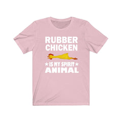Rubber Chicken Is My Spirit Animal Shirt - rubber chicken print design
