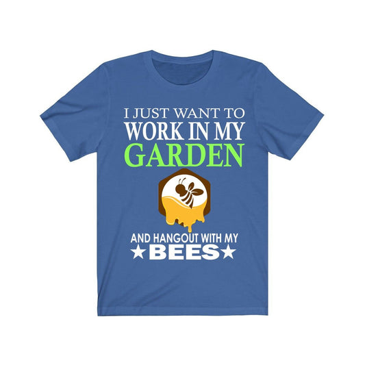 Garden And Bees Shirt - garden and bee print design